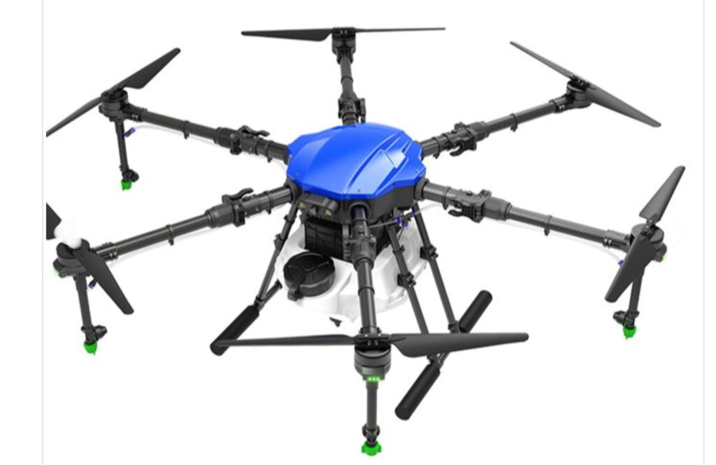 Typical image of drone. The color and tank looks might change.