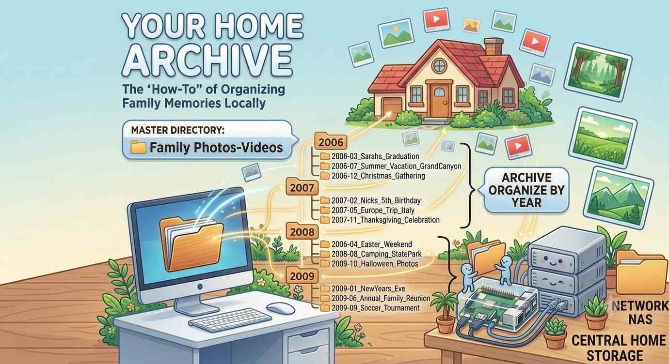 Beyond the Camera Roll : Family Photos/Videos Archiving Techniques – Part 2